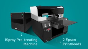 画像10: A3サイズ 高性能ガーメントプリンター GSC-A3XP (i1600ヘッド×２）パワフル白インク 衣類 Tシャツ用フィルム印刷可能