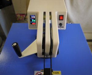 画像3: バードランド ヒートプレス機 HP4050 熱転写 ガーメント昇華 横スイングタイプ