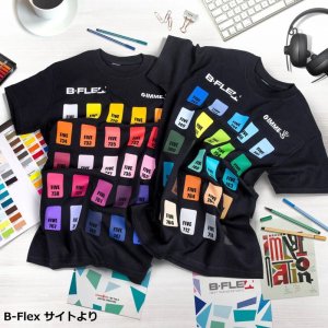 画像1: 衣類用UV転写シート　BーFlex　UVプリンターで衣類などに転写印刷　日本初　５M巻き