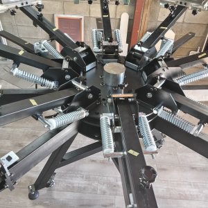 画像6: シルクスクリーン印刷機 4.6.8パレット回転式 ヒーターセット ビギナーからプロ用