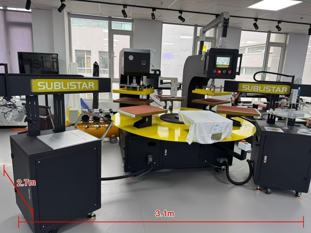 省力化DTF設備の導入・設定・メンテナンスはお任せください 　DTF印刷,パウダー,カット,自動プレス,自動排出まで一元化！