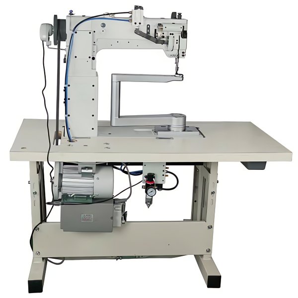 画像4: 総合送りレザー/帆布 ３６０度回転 工業用腕ミシン バードランドLC-1591R360 様々な形状の縫製 厚物縫い (4)